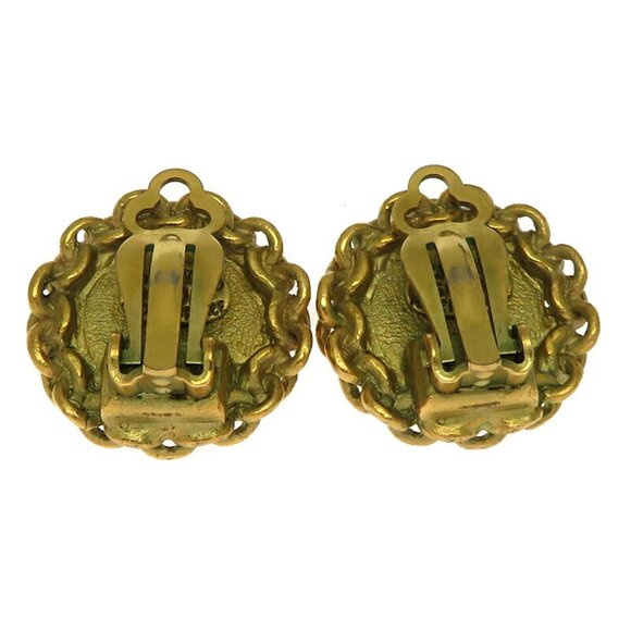 CHANEL Authentic Gold Earrings - Picture 3 of 6